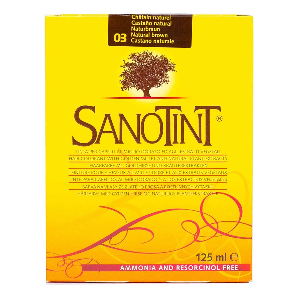 Sanotint Classic Hair Colour 125 ml Natural Brown 03