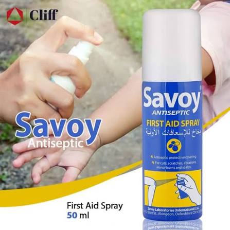 Savoy  Antiseptic First-Aid Spray (Aerosol) 50 ml