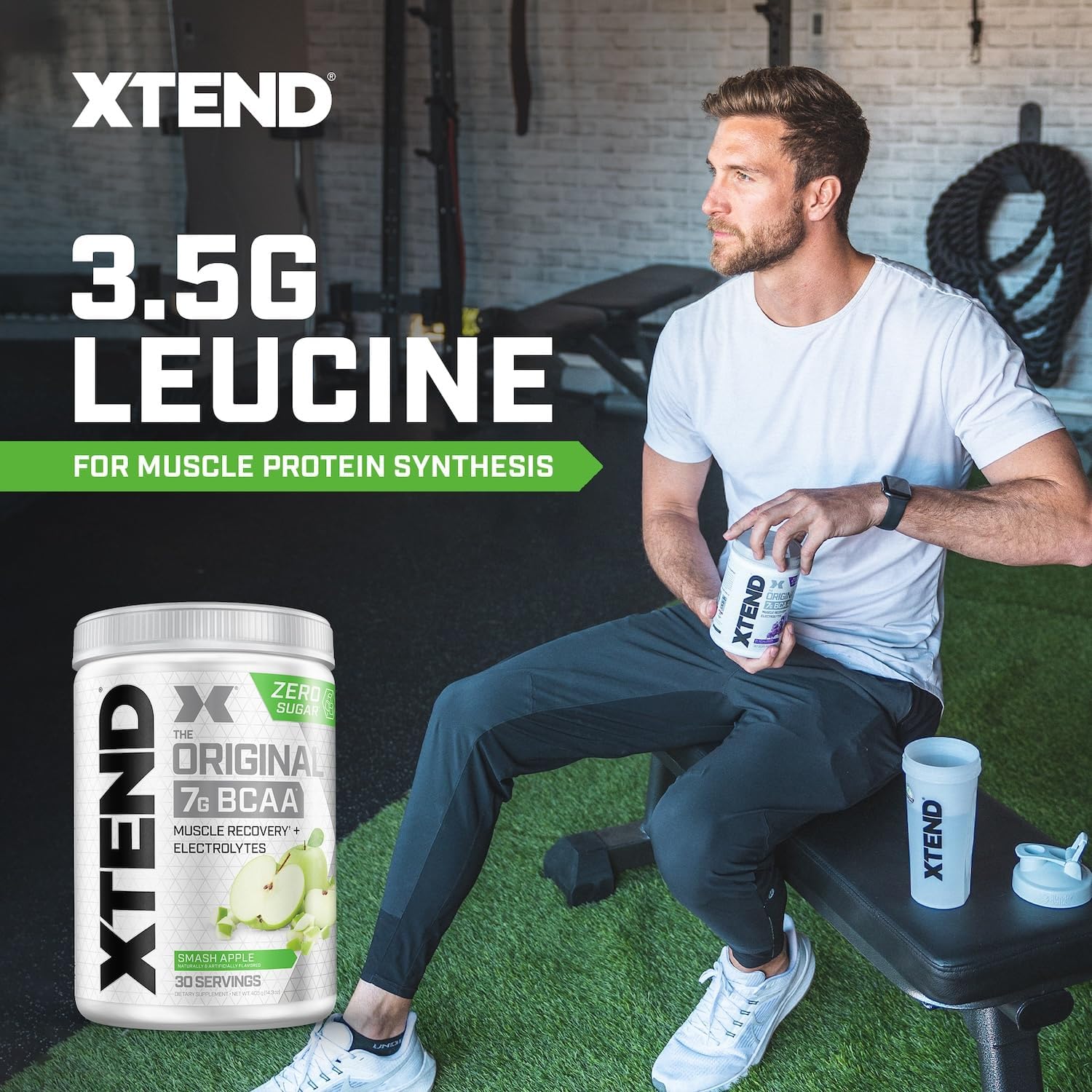 Scivation Xtend 30 Servings Green Apple
