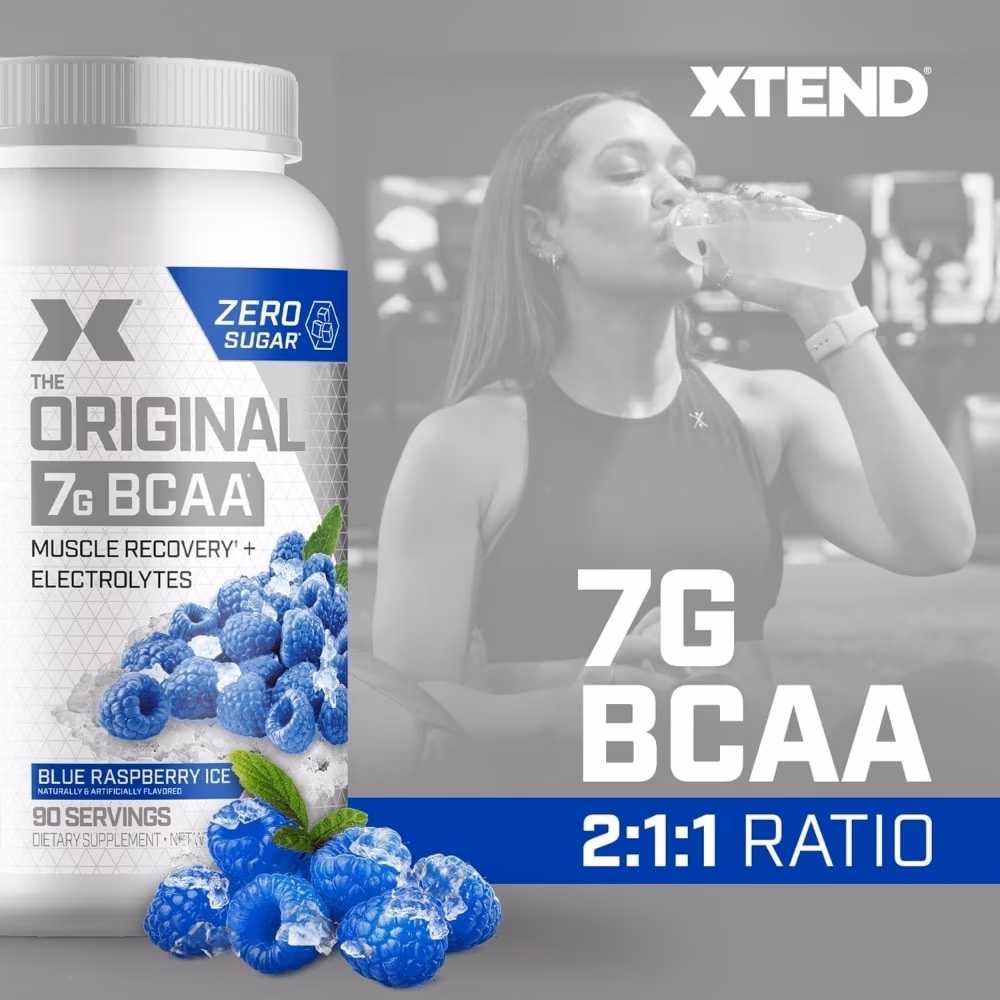 اكتنسد BCAA التوت الأزرق 90 حصة 41.4 اونصة