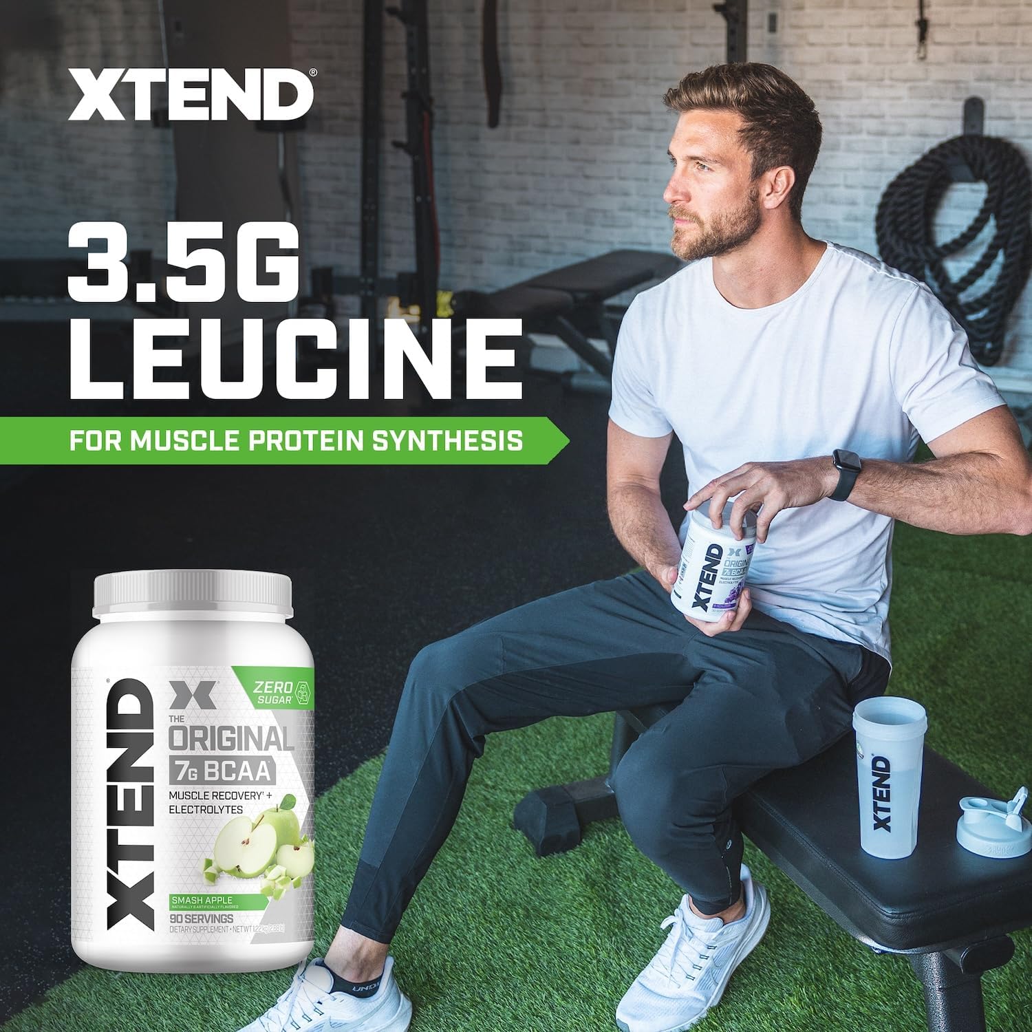 Scivation Xtend Bcaa Green Apple 90 Servings