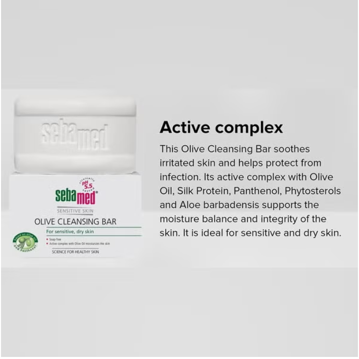 Sebamed Olive Cleansing Bar 150G