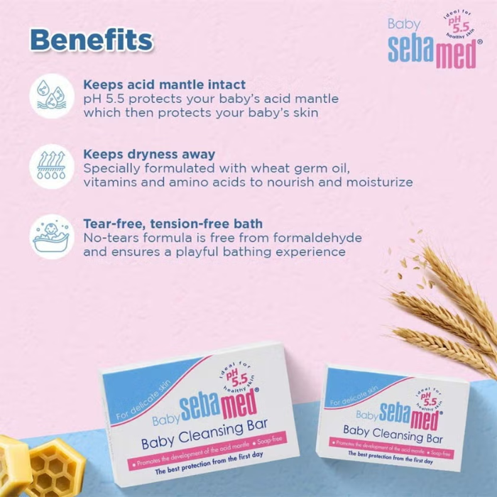 Sebamed Baby Cleansing Bar 150G