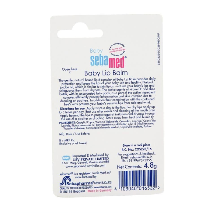 Sebamed Baby Lip Balm 4.8G