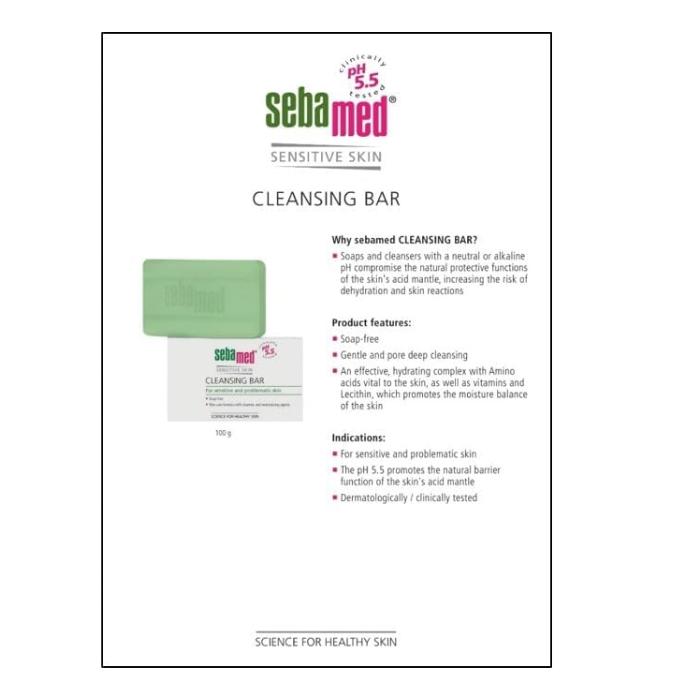 Sebamed Adult Cleansing Bar 100 gm
