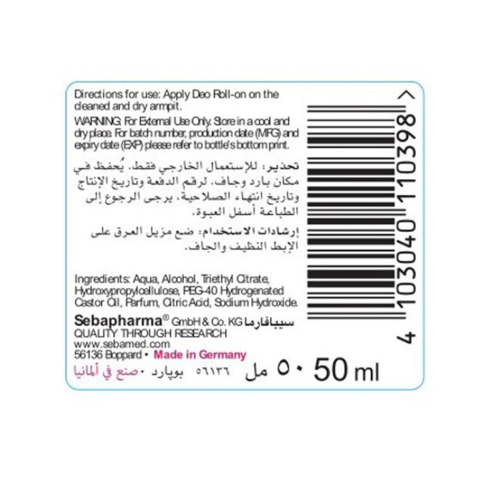 Sebamed Deo Roll-On Blossom 50 ml
