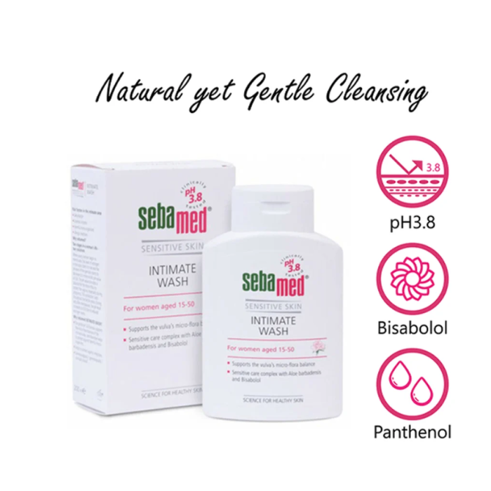 Sebamed Intimate Wash PH 3.8 200 ml