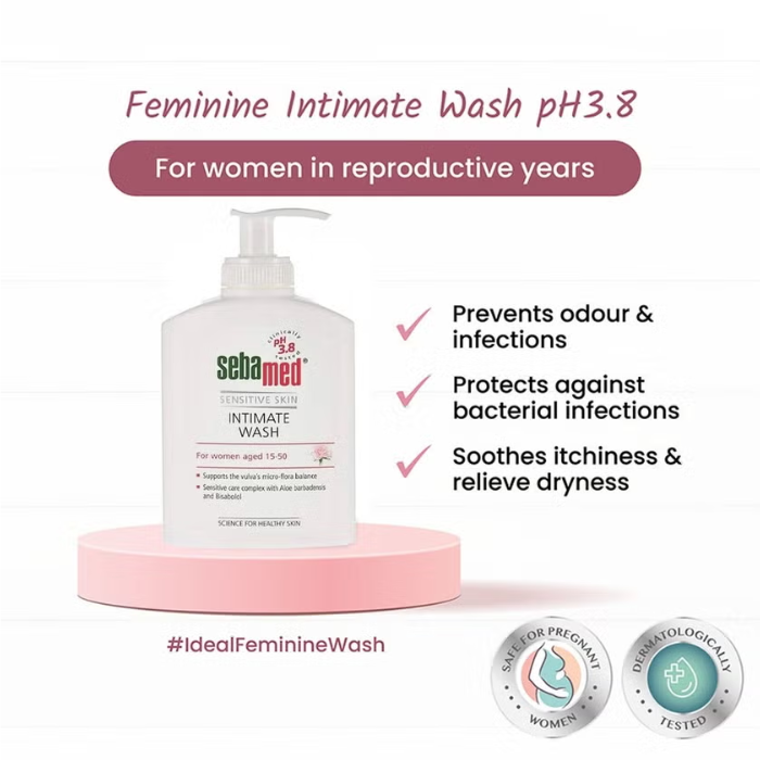 Sebamed Intimate Wash PH 3.8 200 ml