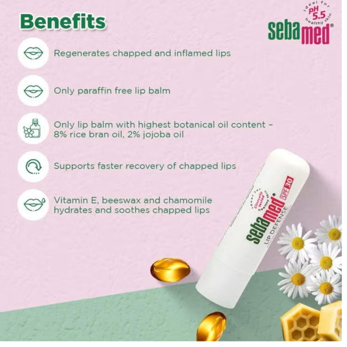 Sebamed Lip Defense SPF30 Cream 4.8G