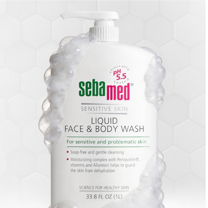 Sebamed Liquid Face & Body Wash 1000 ml