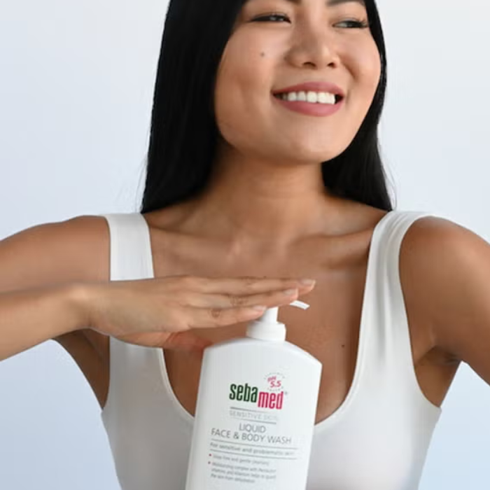 Sebamed Liquid Face & Body Wash 1000 ml