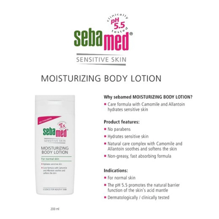 Sebamed Moisturizing Body Lotion 200 ml