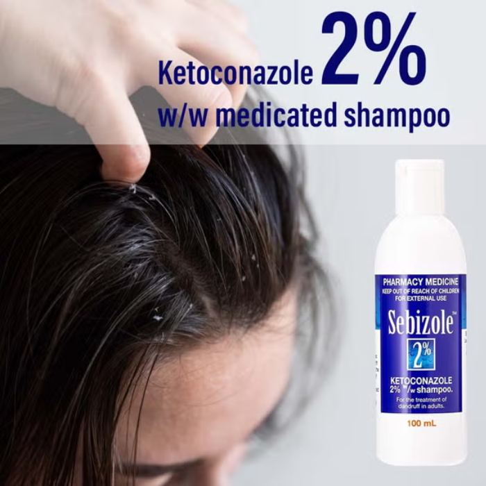 Sebizole  2% Anti-Dandruff  Shampoo 100 ml