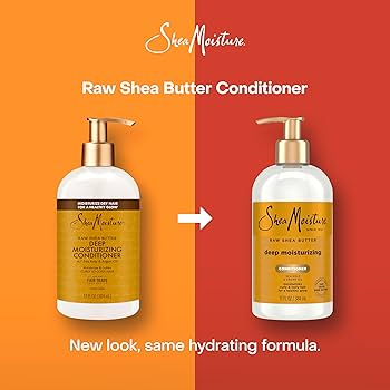 Shea Moisture Raw Shea Butter Deep Conditioner, Moisturizing Restorative Hair Care, 384ml