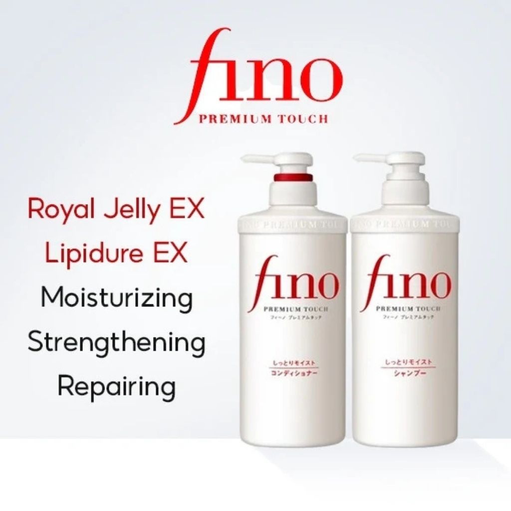 Shiseido Fino Premium Touch Beauty Serum Conditioner, Deep Repair & Hydration for Dry, Damaged Hair -  550ml