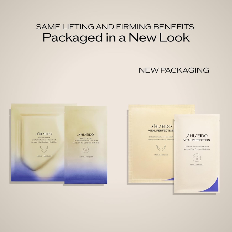 Shiseido Vital Perfection Liftdefine Radiance Face Mask 6s