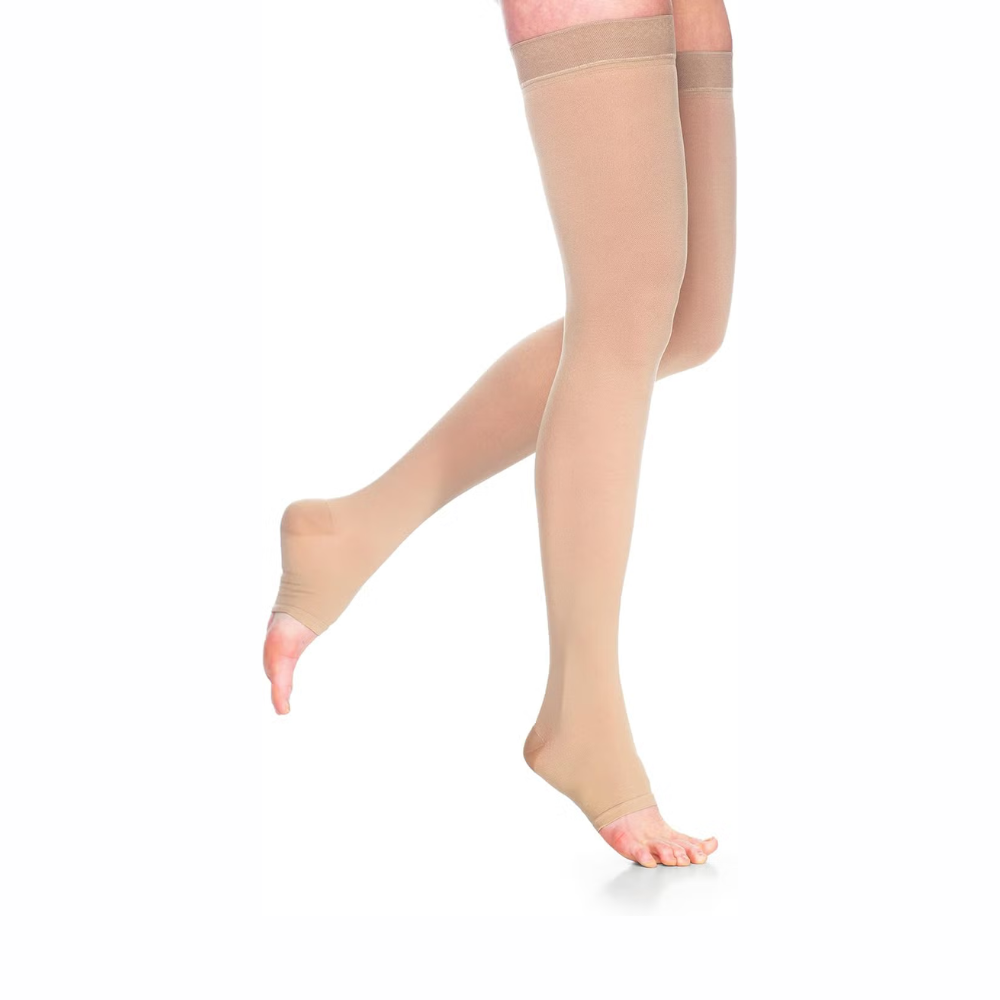 Sigvaris CCL2 Thigh Knobbed Grip Top Plus Long Open Medium