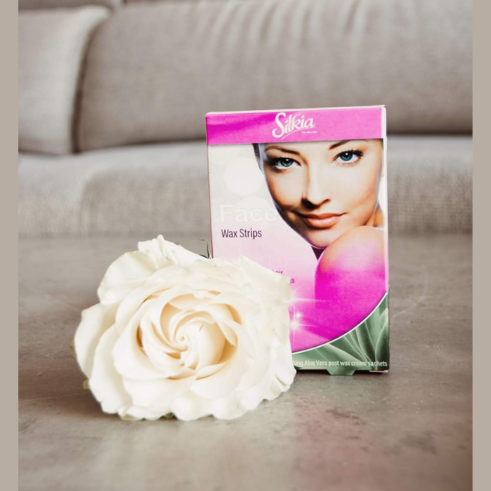 Silkia Face Wax Strips 20'S