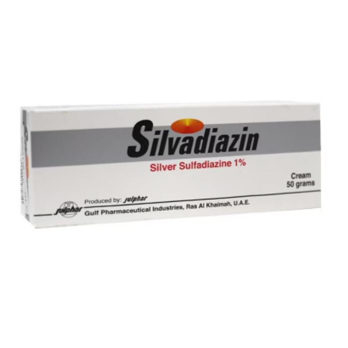 Silvadiazin 1% Cream 50gm Tube
