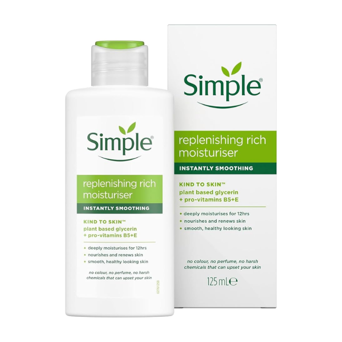 Simple Kind To Skin Replenishing Rich Moisturizer 125ml
