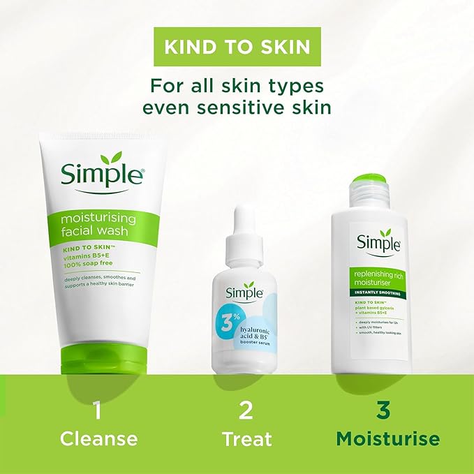 Simple Kind To Skin Replenishing Rich Moisturizer 125ml