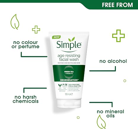 Simple Regeneration Age Resisting Gentle Wash 150ml