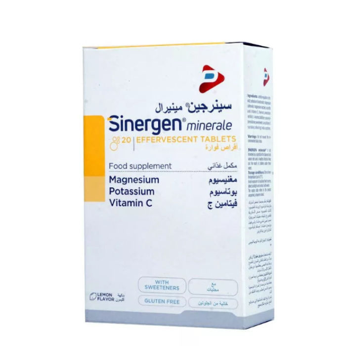 Sinergen Minerale Effervescent Tablets 20s