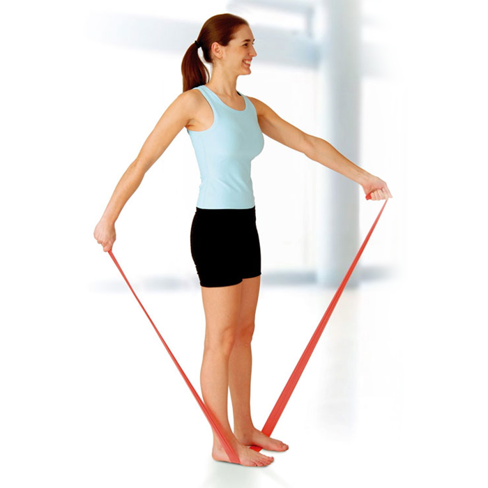 Sissel Fitband Red Medium 7.5cm x 2m