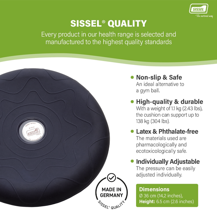 Sissel Sitfit 36Cm -Black