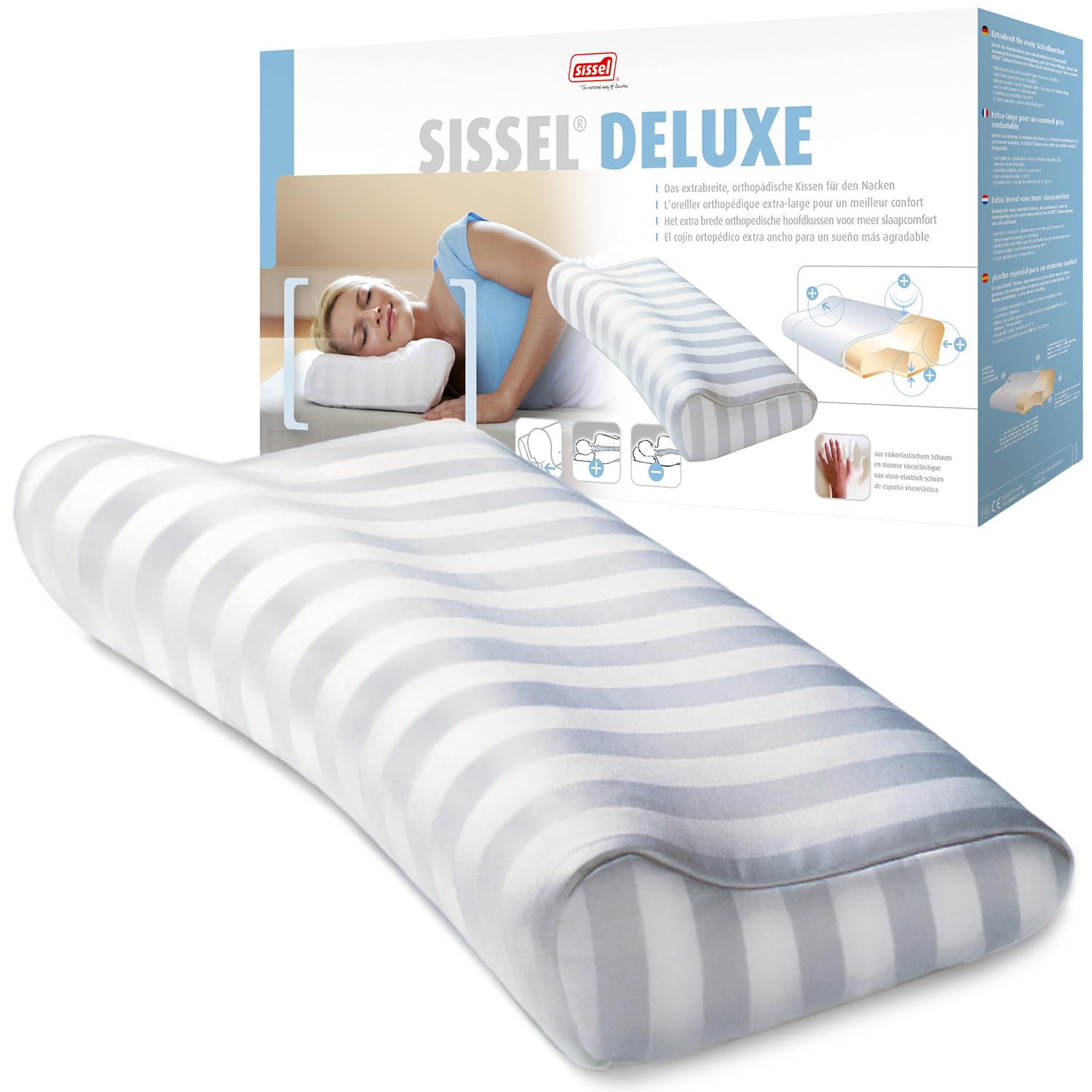 Sissel Soft Deluxe Orthopedic Pillow With Cover