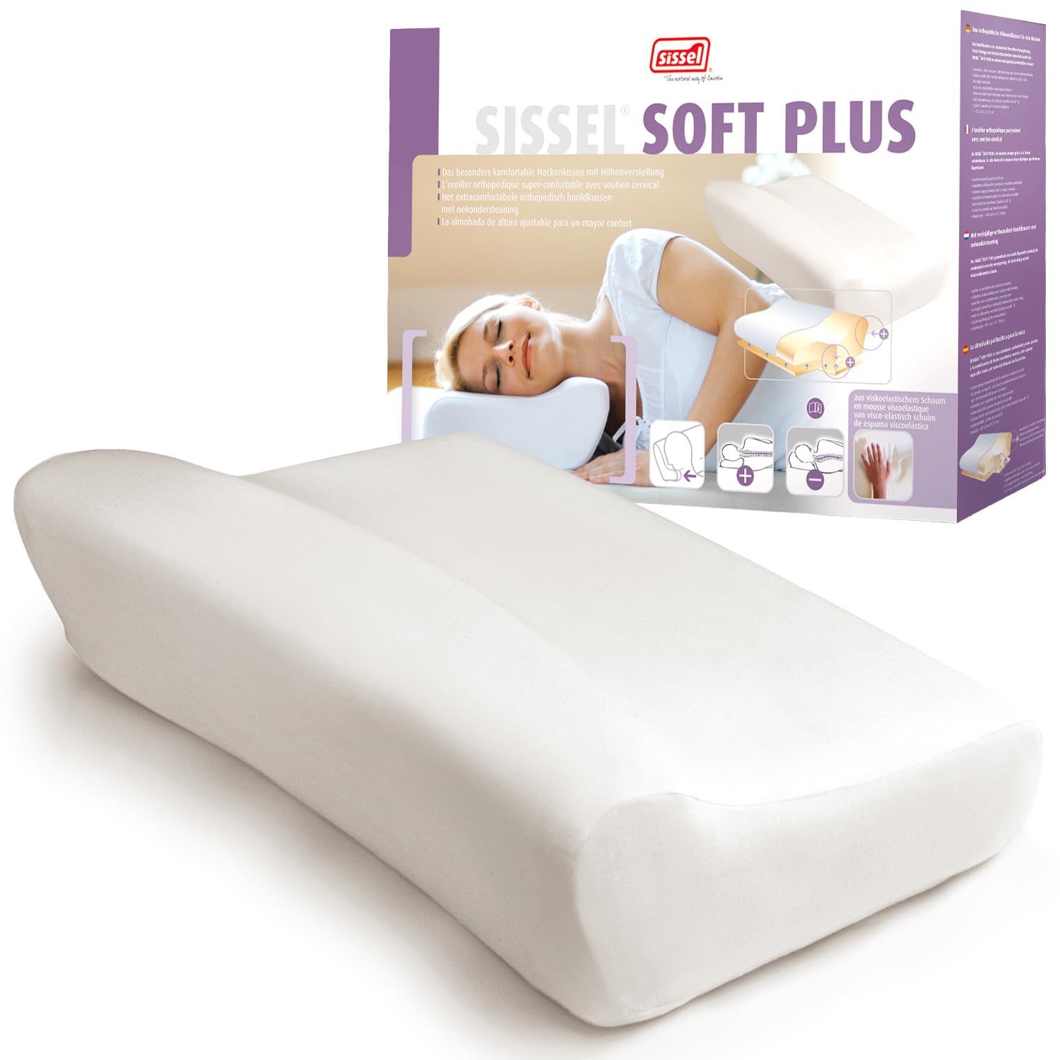 Sissel Soft Orthopedic Pillow With Cover
