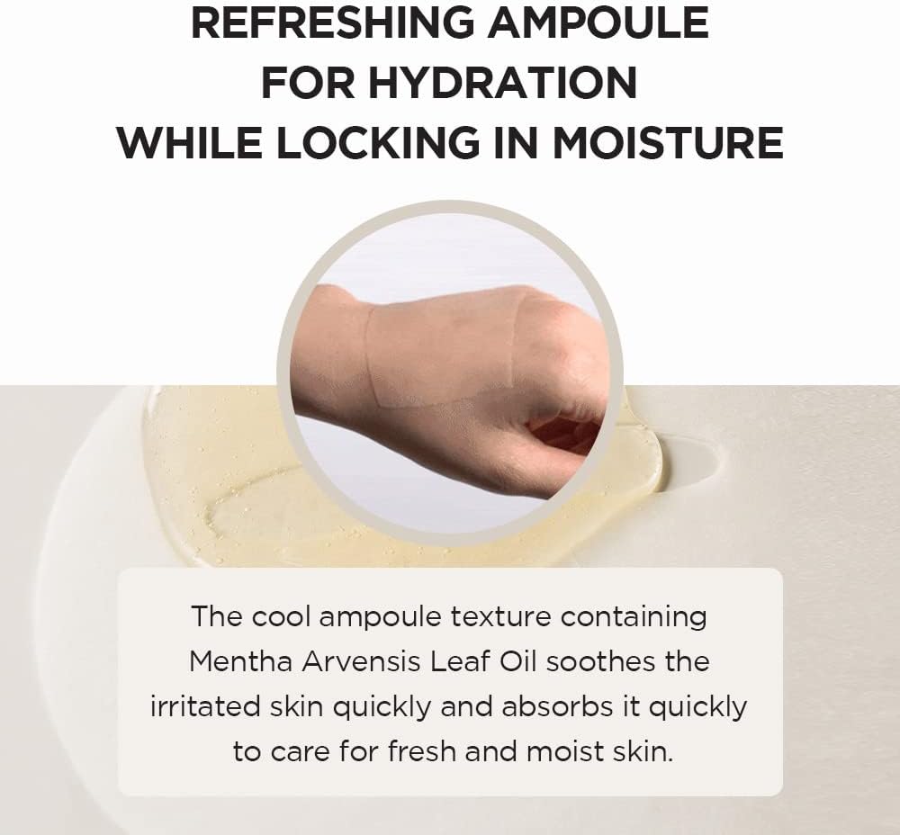 Skin1004 Centella Watergel Sheet Ampoule, Soothing, Hydrating, Cooling Mask for Sensitive Skin 25ml