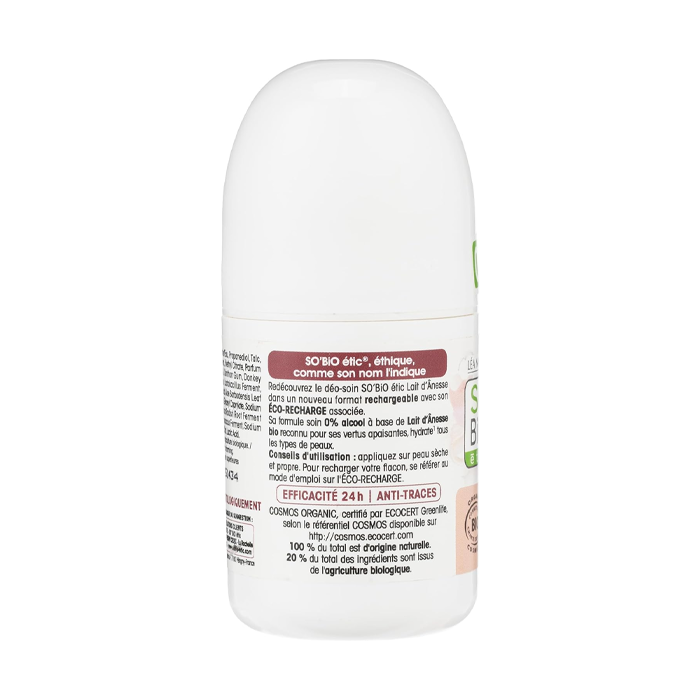 So Bio Etic Organic 24H Deodorant Donkey Milk 50ml