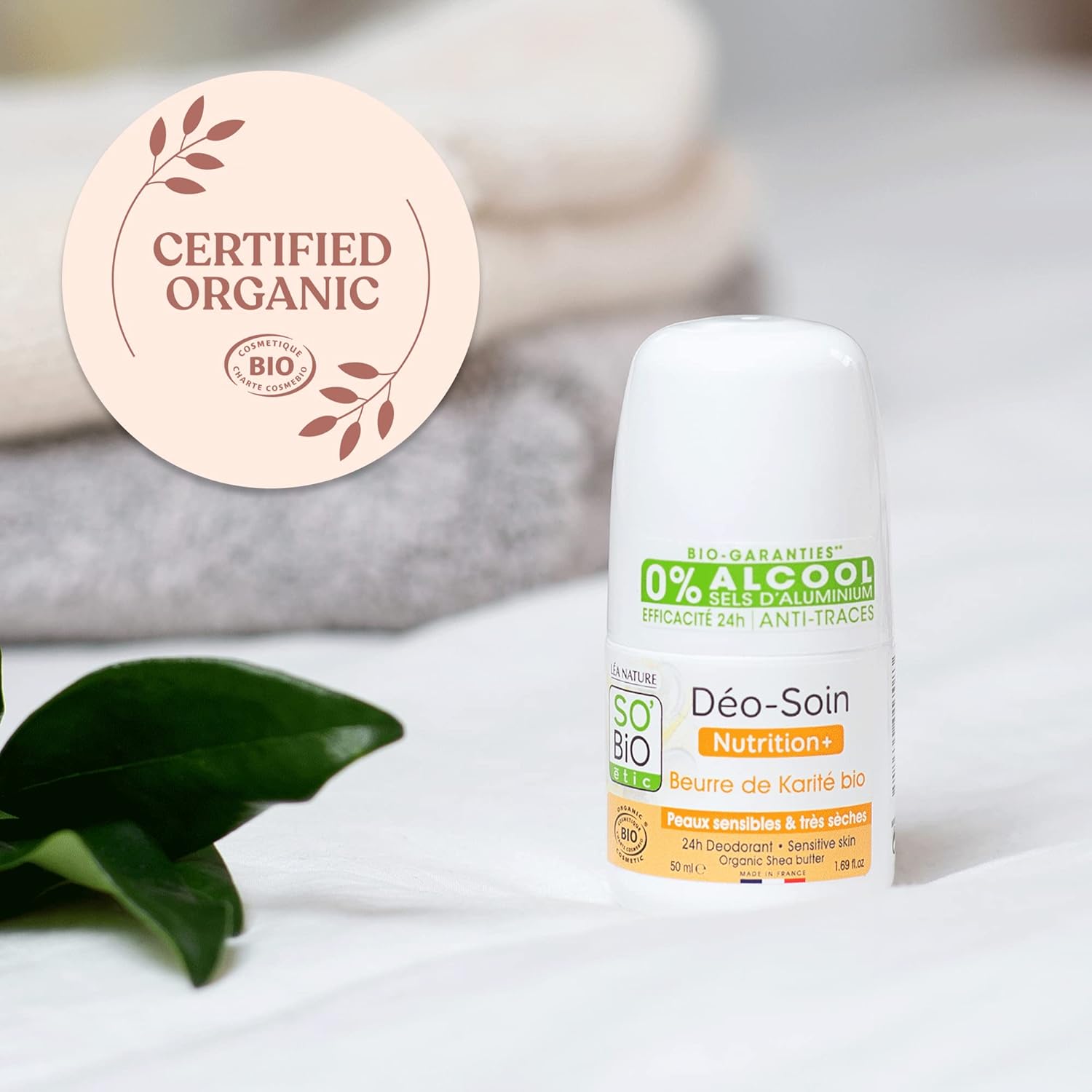 So Bio Etic Organic 24H Deodorant Shea Butter 50ml