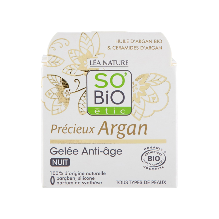 So Bio Etic Organic Argan Anti-Aging Night Gel 40ml