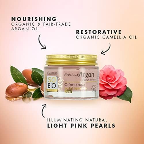 So Bio Etic Organic Argan Firming Radiance Rosy Cream 50ml