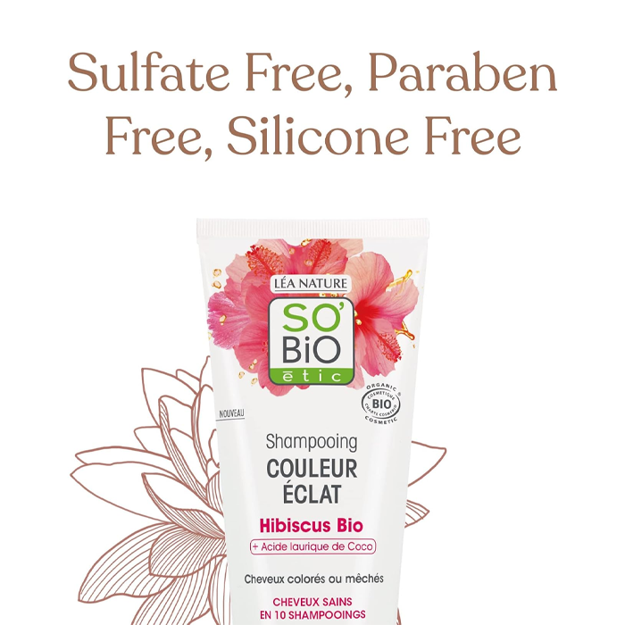 So Bio Etic Organic Hibiscus Color Shine Shampoo 250ml