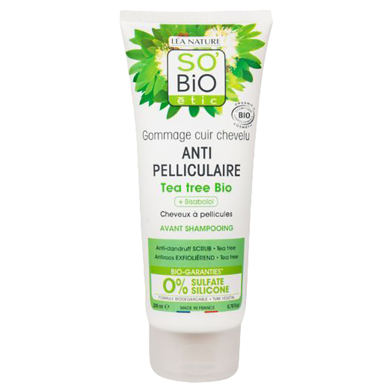 So Bio Etic Organic Tea Tree Anti-Dandruff Shampoo 250ml