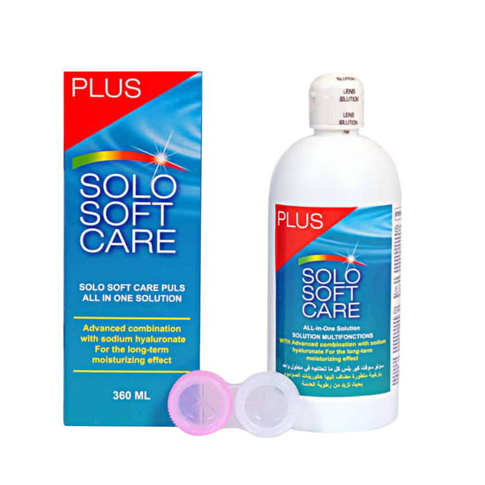 Solo Soft Care Plus Lens Solution 360 ml
