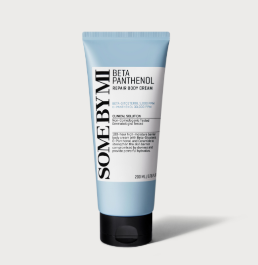 Some By Mi Beta Panthenol Repair Body Cream, Long-Lasting 100-Hour Hydration for Dry and Irritated Skin - 200ml