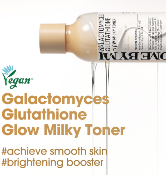 Some By Mi Galactomyces Glutathione Glow Milky Toner, Brightening and Hydrating Radiance Care - 200ml