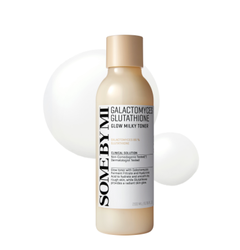 Some By Mi Galactomyces Glutathione Glow Milky Toner, Brightening and Hydrating Radiance Care - 200ml