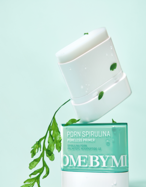 Some By Mi PDRN Spirulina Poreless Primer Stick, Matte Finish, Pore Blurring and Sebum Control, 10g