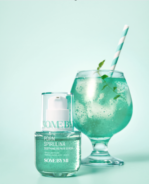 Some By Mi PDRN Spirulina Relief Soothing Repair Serum for Sensitive and Damaged Skin, 50ml