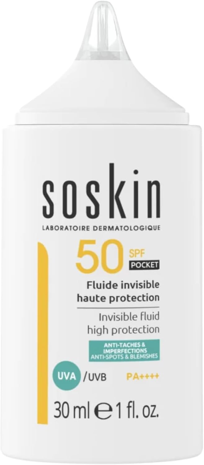 Soskin High Protection (SPF50) Invisible Fluid 30ml