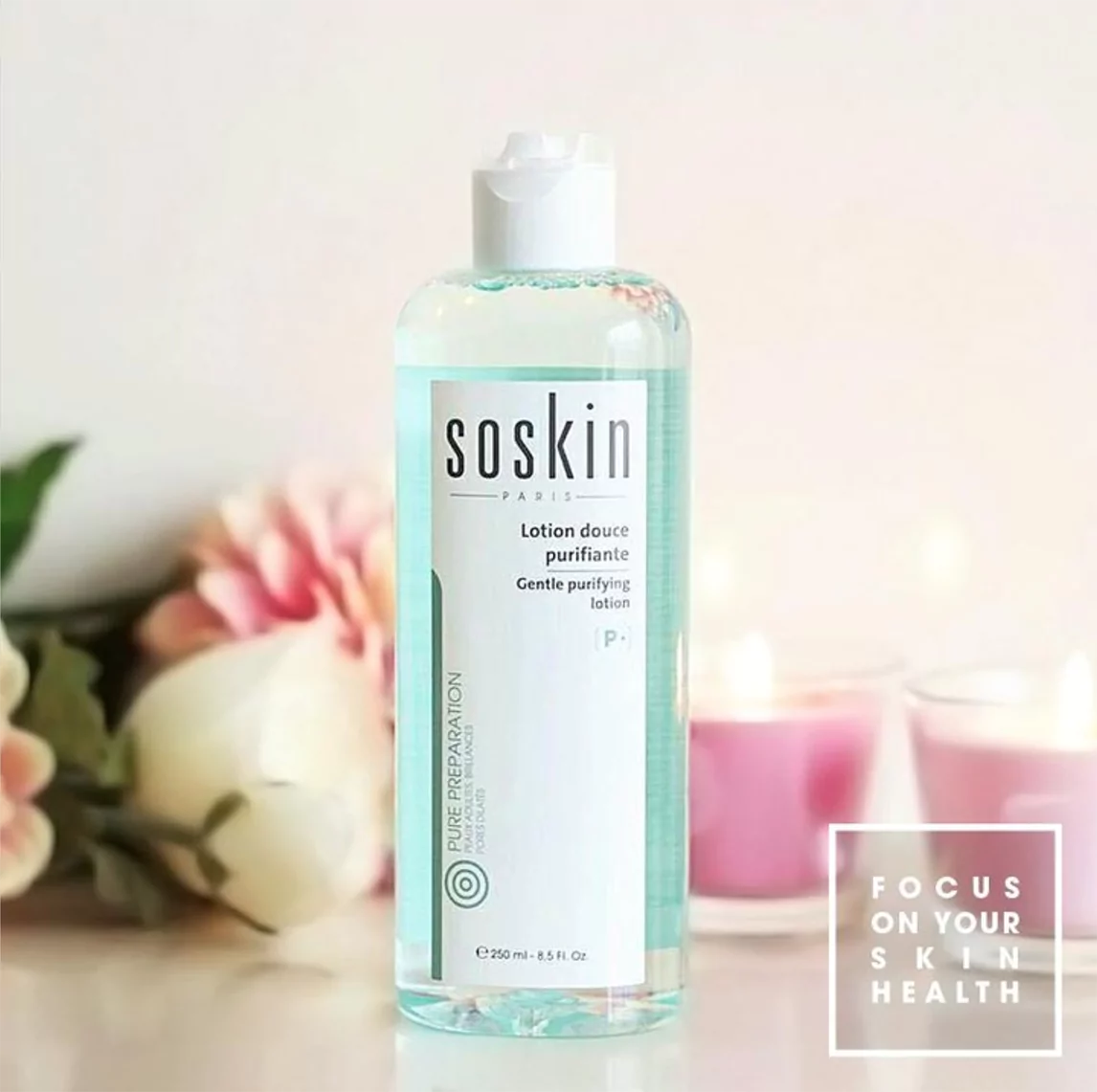 Soskin P+ Gentle Purifying Cleansing Gel 250ml