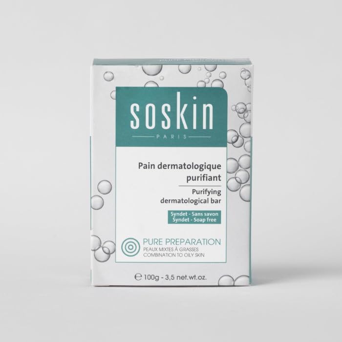 Soskin Purifying Dermatological Bar 100g