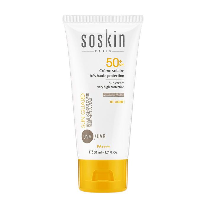 Soskin (SPF 50+) Sun Cream Protection  01 Light 50 ml