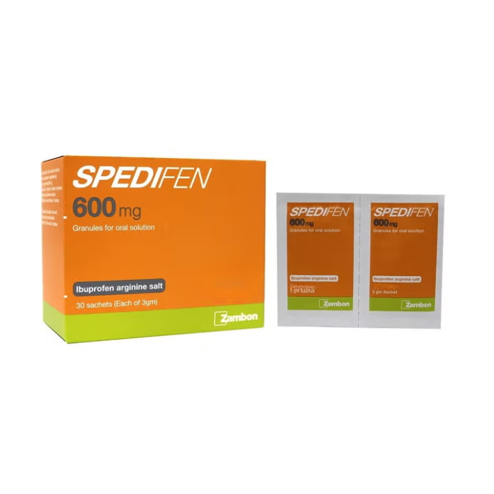 Spedifen 600MG Oral Granules Unflavored 3G 30s