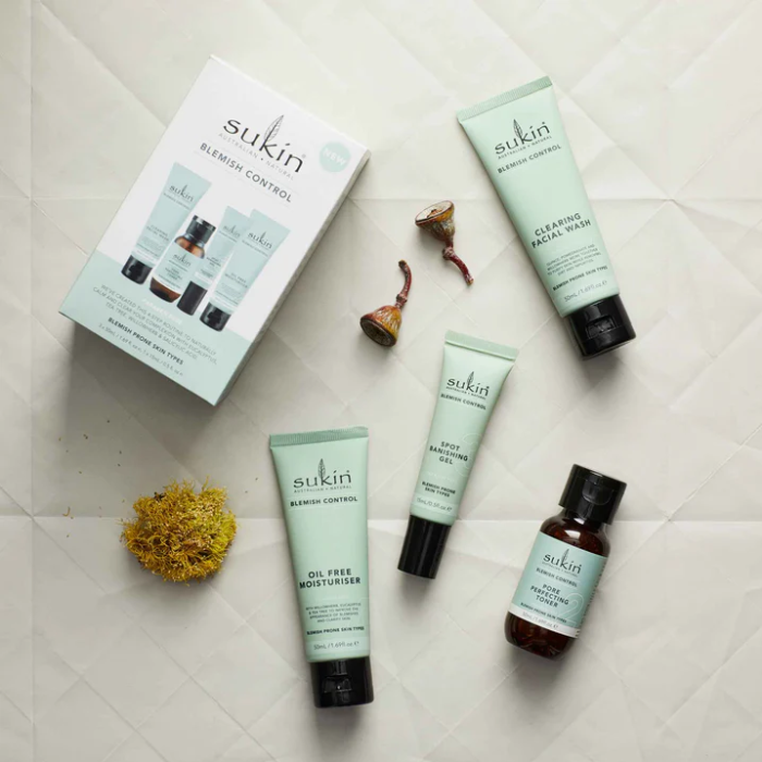 Sukin Blemish Control 4 Step Blemish Prone Skin Types